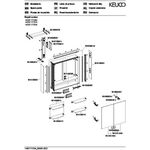 Keuco Spiegelschrank ROYAL LUMOS 700x735x165mm