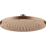 HG Kopfbrause AXOR 245, 1 jet, EcoSmart brushed red gold