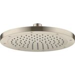 HG Kopfbrause AXOR 245, 1 jet, EcoSmart brushed nickel
