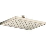 HG Kopfbrause AXOR 245 / 185 1 jet EcoSmart brushed nickel