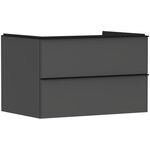 HG Waschtischunterschrank Xelu Q 780x485x550mm diamantengr ma Gri ma-sw