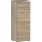 HG Halbhochschrank Xelu Q 1065x400x370mm Ei natur Griff mattweiß