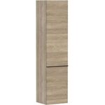 HG Hochschrank Xelu Q 1650x400x350mm Ei na Griff mattschwarz