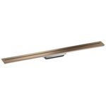 HG Fertigset AXOR Drain Duschr 90cm z Wd-mon brushed red gold