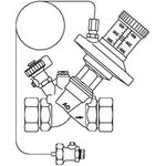 OV Differenzdruckregler Hydromat DTR PN 16 250-700 mbar AG und ÜM DN 15 1/2Zoll