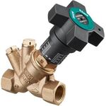 OV Strangregulierventil Aquastrom C PN 16, Rotguss, ohne Isolierung DN 25