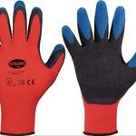 Handschuhe Tip Grip Gr.11 rot/schwarz/blau EN 388 PSA II STRONGHAND - VPE: 12