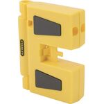 Wasserwaage Pfosten-Wasserwaage 3 Libellen Magnete, KST, Stanley