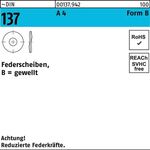 Federscheibe DIN 137 B 5 A 4 1000 Stück - VPE: 1000