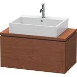 Duravit Waschtischunterbau L-CUBE 820x477mm 1 Ausz. we hgl ES NB mitte