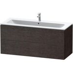 Duravit Waschtischunterbau L-CUBE 1220x481mm 2 Schubk we hgl La ES Ah Mi.