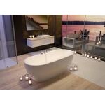 Hoesch Oval-Badewanne iSENSI 1900x900x450mm we