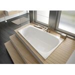 Hoesch Trapez-Badewanne iSENSI 1800x1200x450mm re we