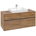 V&B Waschtischunterschrank COLLARO 120x54,8x50cm WT mttg Kansas Oak