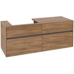 V&B Waschtischunterschrank COLLARO 140x54,8x50cm WT li Kansas Oak