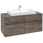 V&B Waschtischunterschrank COLLARO 1200x548x500mm WT mttg Stone Oak