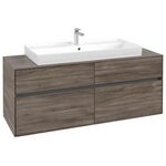 V&B Waschtischunterschrank COLLARO 1400x548x500mm Stone Oak