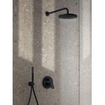Duravit Stabbrause rund schwarz matt