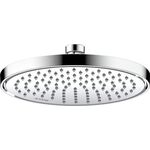 HG Kopfbrause AXOR 220 1 jet EcoSmart brushed bronze chrome