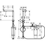 Filtersystem 240 Aqittura M91 1 jet, Starter Set stahl optic
