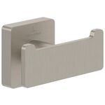V&B Handtuchhaken ELEMENTS STRIKING 80x44x45mm dop eckig brushed nickel matt