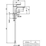 VB Kaltwasserarmatur Subway 3.0 43x125x154mm ohne Ablaufgarnitur Chrom