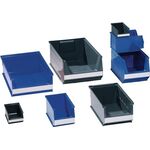 Sichtlagerkasten L350/300xB210xH145mm PE blau LOCKWEILER