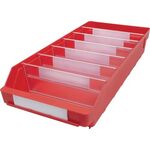 Regalkasten L500xB240xH95mm rot PP