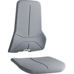 Wechselpolster Supertec-Gewebe grau f.Sitz u.Rückenlehne BIMOS