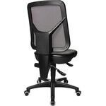 Arbeitsdrehstuhl TEC 80 Rl.Polyurethanschaum schwarz