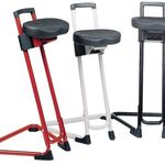Stehhilfe Integralschaum Sitz-H.600-850mm STA schwarz Lotz