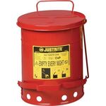 Sicherheitssammelbehälter 34l Stahlbl.D360xH460mm JUSTRITE