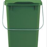 Abfallsammler H309xB205xT276mm 10l braun SULO