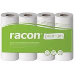 Küchenrolle racon Premium K-2 B220xL250ca.mm weiß 2-lagig,perforiert 4 Rl./PAK