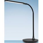 Akku-Schreibtischleuchte LED Move ABS,Silik.schwarz H.400mm m.Standfuß LED HANSA