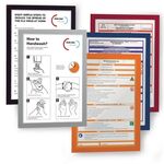Magnetrahmen DIN A4 silber selbstklebende Rückenfolie 2 St./VE DURABLE