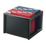 Hängeregistraturgestell Ku.schwarz H272xB360xT380mm f.ca.40 Mappen HELIT