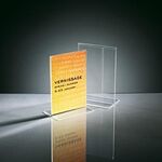 Sigel Tischaufsteller TA226 DIN A6 105x180mm T-Form Acryl glasklar