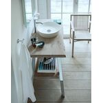 Duravit Aufsatzbecken CAPE COD o ÜL ohne Hahnlochbank d= 430mm weiß