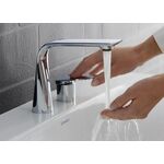 Duravit 2-Loch-Waschtischbatterie D.1 XL ohne Zugstangen-Ablaufgarnitur chrom