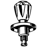 Grohe Oberteil DN 15 Brilliant-Griff 1/2" Mark. bl chr