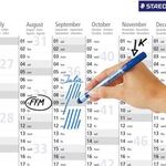 STAEDTLER Folienstift Lumocolor 305M WP4-1 F M f. sort. 4 St./Pack