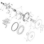 Einhebel-Brausemischer AXOR STARCK Unterputz chrom