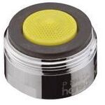 HG QUICKCLEAN Luftsprudler M 24x1 m Durchflussbegrenzer 7 l/m chrom - VPE: 10