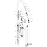 2-L Einhebel-Spültischmischer AXOR CITTE DN 15, mit Ausziehbrause chrom
