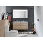 V&B Schrank-Doppelwaschtisch SUBWAY 2.0 1300x470mm, mit ÜL we C+
