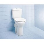 Duravit WC-Sitz o Absenkauto Scharniere Edelstahl weiß