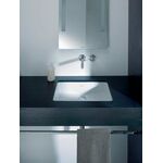 Duravit Einbauwaschtisch VERO m ÜL o HLB 485x315mm o Hahnloch weiß WG