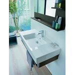 Duravit Waschtisch VERO m ÜL HLB 800x470mm 1 Hahnloch weiß