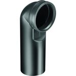 SCHELL PE-Wand-WC-Ablaufbogen mit Doppellippen-Dichtung DN 90/90mm